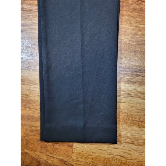 Talbots Womens Pants Black Size 6 Heritage Dress Pant Mid Rise Polyester Blend - Picture 2 of 4